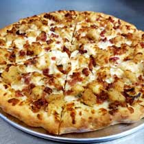 Chicken Bacon Ranch Pizza