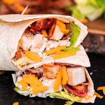 Chicken Bacon Ranch Wrap