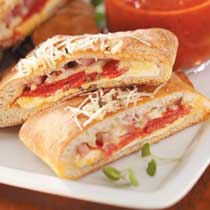 Ham and Cheese Calzone